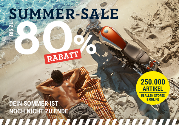 Summer-Sale: 250.000 Artikel bis zu 80% reduziert in allen Stores & online