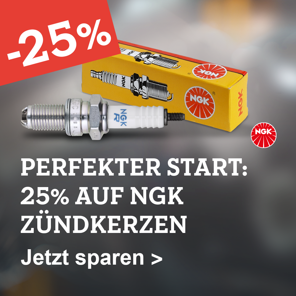 25% auf NGK Zündkerzen