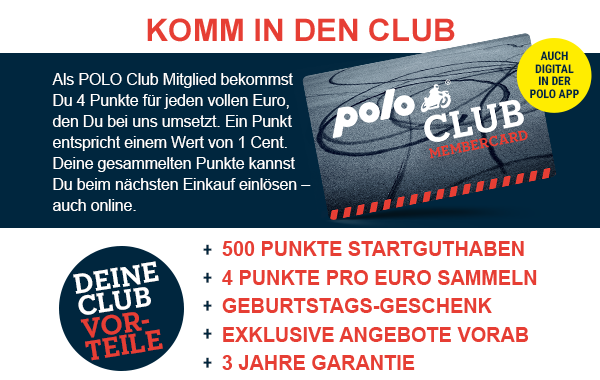 Komm in den POLO Club - sieh Dir die Vorteile direkt hier an!