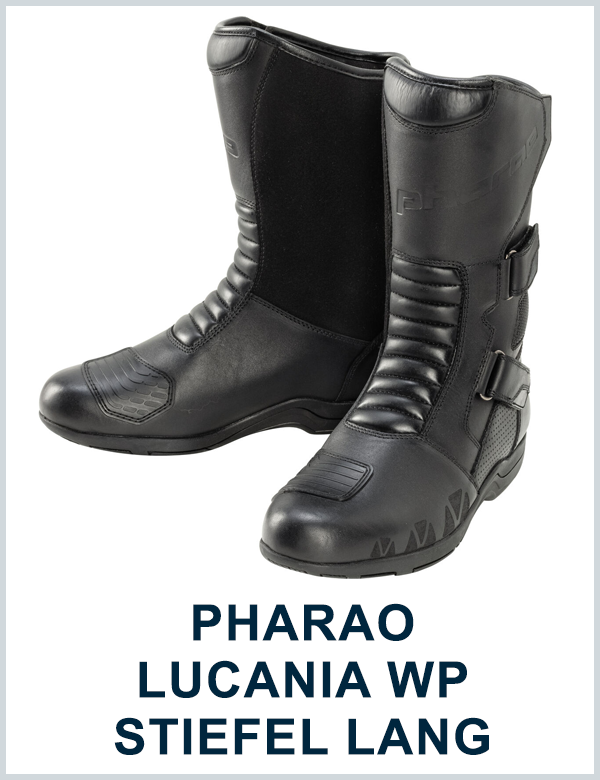 PHARAO LUCANIA WP MOTORRADSTIEFEL LANG