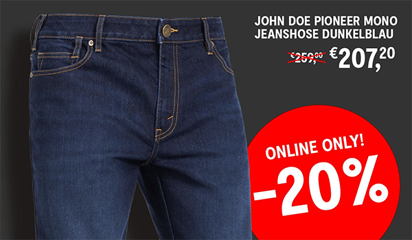 20% auf Pioneer Mono Blue Jeans
