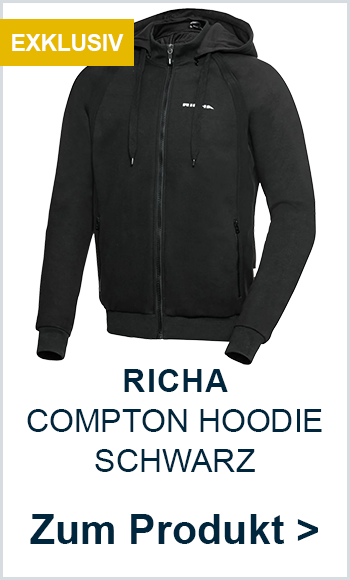 RICHA COMPTON HOODIE SCHWARZ