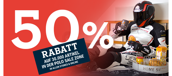 50% Rabatt in der POLO SALE Zone