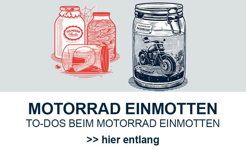 Motorrad einmotten