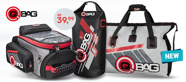 Frisch eingetroffen - neue Gepäckrollen von QBAG