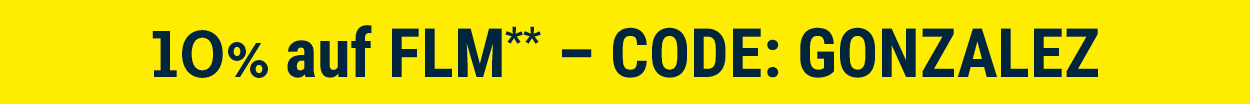 10 % auf FLM - Code: GONZALEZ