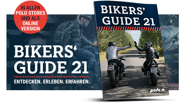 Bikers' Guide 21 - In allen POLO Stores und als online Version