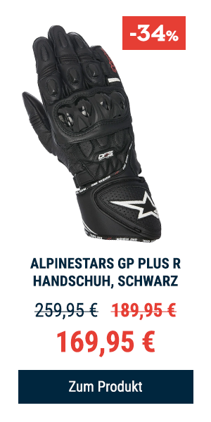Alpinestars GP Plus R Handschuh Schwarz