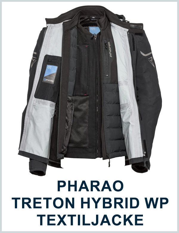 PHARAO TRETON HYBRID WP TEXTILJACKE