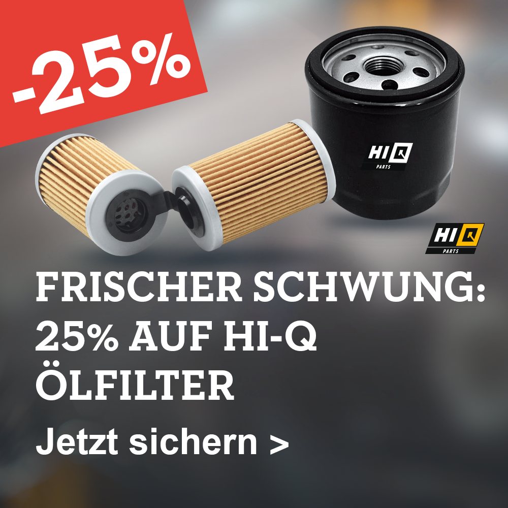 25% auf HI-Q Ölfilter