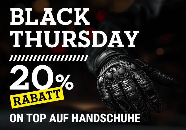 BLACK WEEK – 20% Rabatt auf Handschuhe*