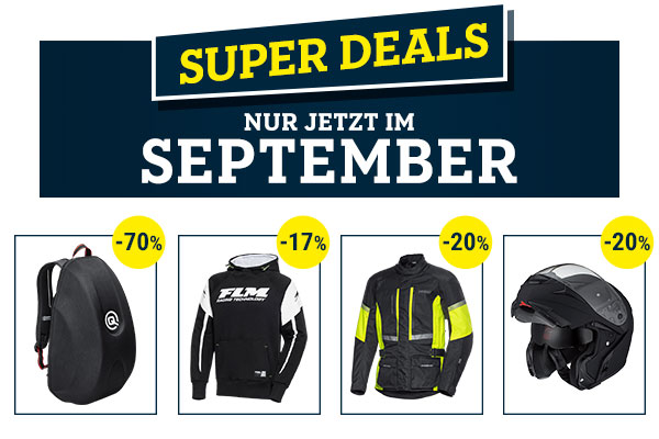 SUPER DEALS - entdecke die neuen Deals für September