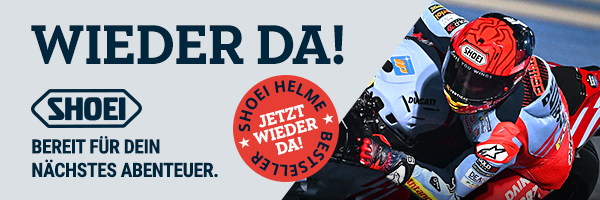 Wieder da – SHOEI Helme, bereit für Dein nächstes Abenteuer!