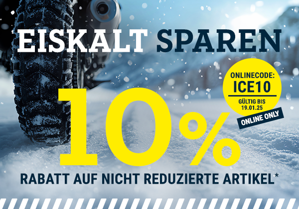 10% Rabatt auf nicht reduzierte Artikel* – Nur für kurze Zeit!