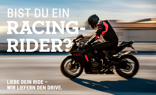 Bist du ein Racing-Rider?