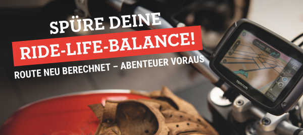 Spüre Deine Ride-Life-Balance