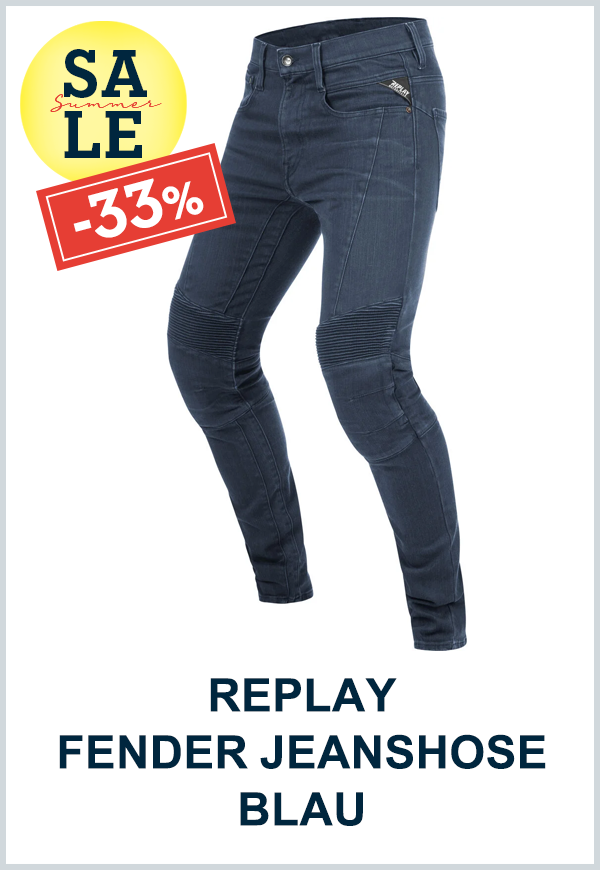 REPLAY FENDER JEANSHOSE BLAU