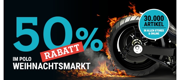 50% Rabatt im POLO Weihnachtsmarkt