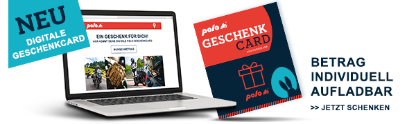 POLO GeschenkCards - individuell aufladbar. Jetzt auch als digitale GeschenkCard erhältlich.