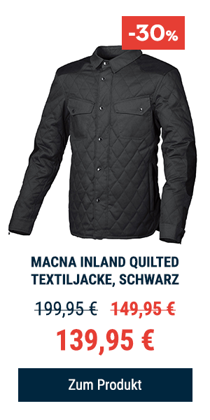 Macna Inland Quilted Textiljacke Schwarz