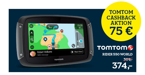 TOMTOM Cashback Aktion