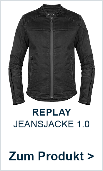 REPLAY JEANSJACKE 1.0 SCHWARZ