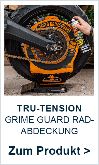 TRU-TENSION GRIME GUARD RADABDECKUNG ZUM REINIGEN UND SCHMIEREN