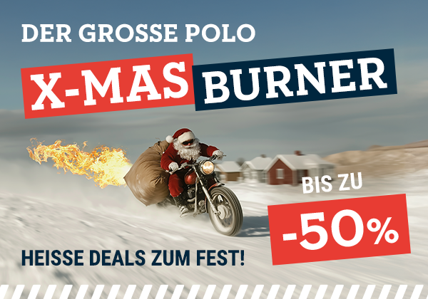 DER GROSSE POLO XMAS BURNER – BIS ZU 50% RABATT