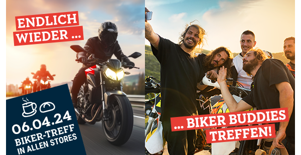 Endlich wieder Biker Buddies!