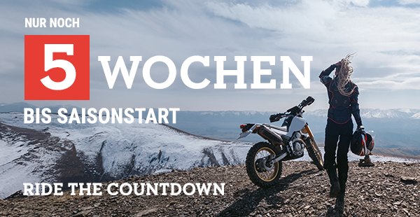 Nur noch 5 Wochen bis zum Saisonstart!