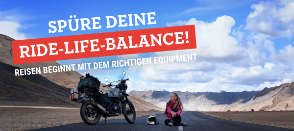 Spüre Deine Ride-Life-Balance