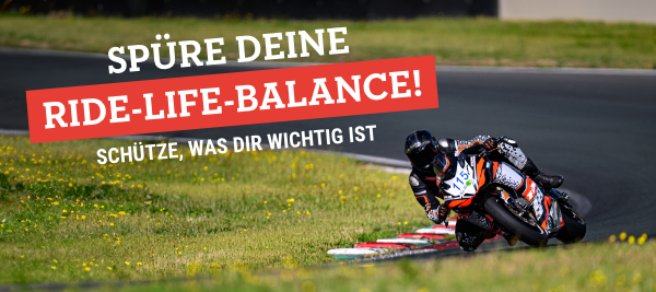 Spüre Deine Ride-Life-Balance