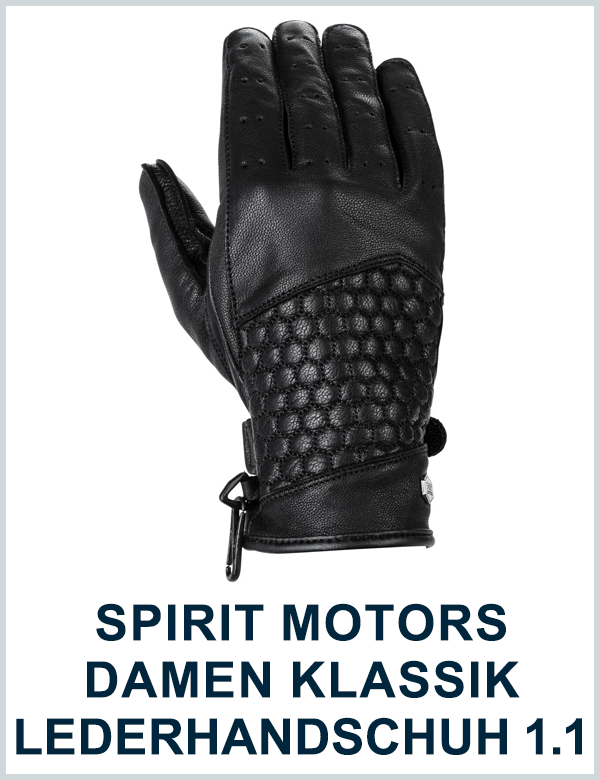 SPIRIT MOTORS DAMEN KLASSIK LEDERHANDSCHUH 1.1