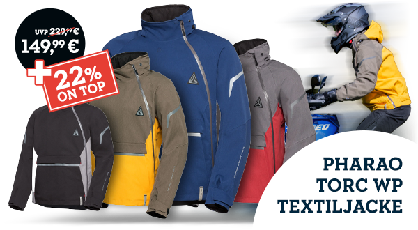 PHARAO TORC WP TEXTILJACKE