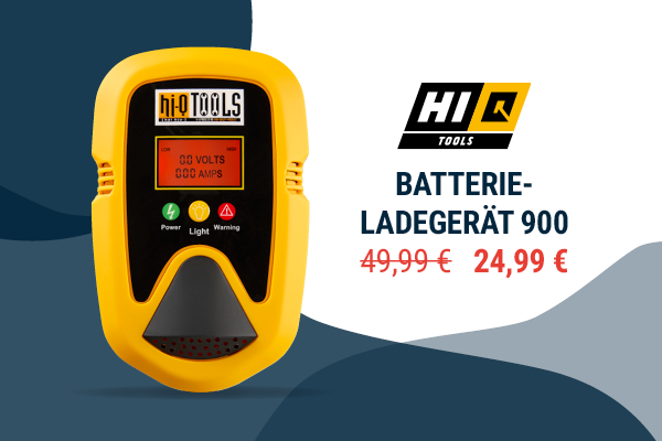 TOPSELLER der Woche HIQ Batterie-Ladegerät