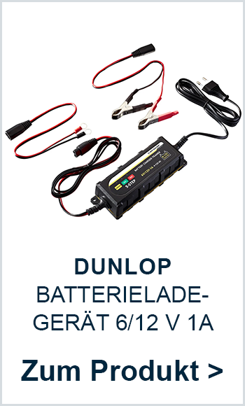 DUNLOP BATTERIELADEGERÄT 6/12 V 1A