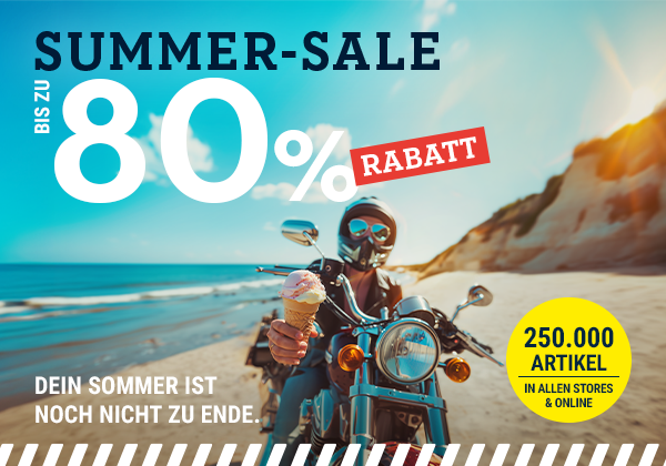 Summer-Sale: 250.000 Artikel bis zu 80% reduziert in allen Stores & online