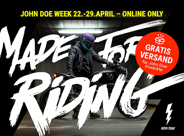 Gratis Versand auf alle John Doe Produkte