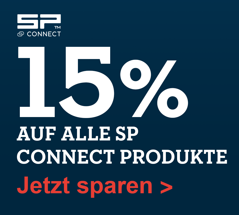 15% auf alle SP Connect Produkte