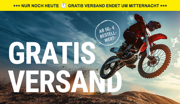 Nur noch heute: Gratis Versand ab 50,- Euro Bestellwert