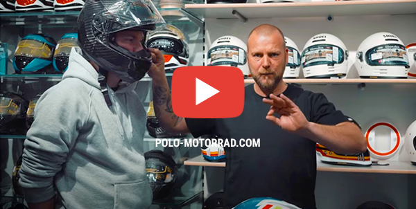 Welche Größe beim Motorradhelm? 
