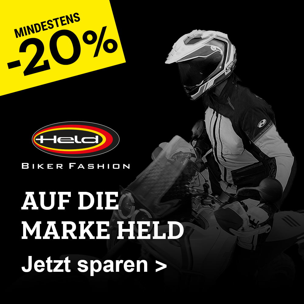 Mindestens 20% auf die marke HELD