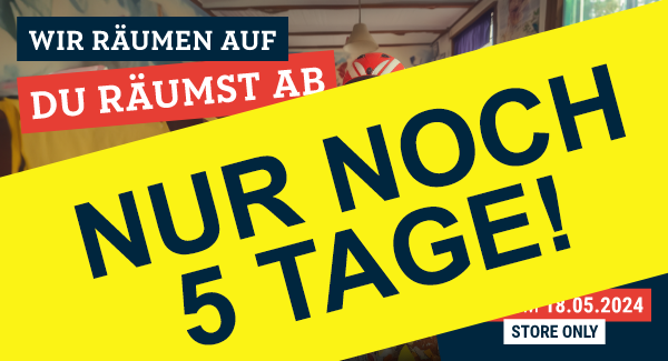 Frühjahrsputz in allen POLO Stores - nur noch bis 18.05.2024