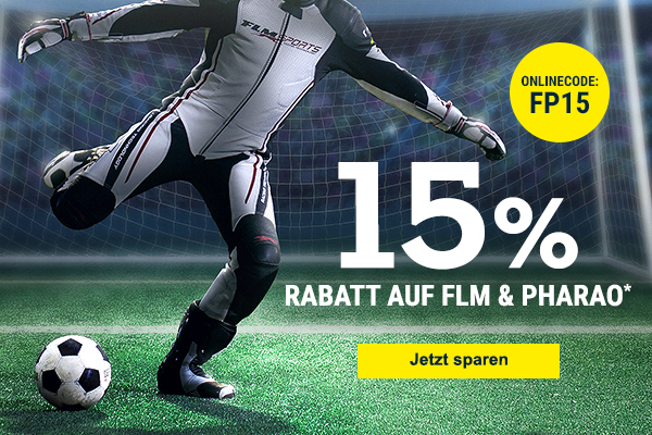 EM Kracher zum Finale: 15% Rabatt auf FLM und PHARAO*