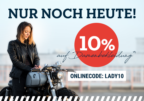 10% auf Damenbekleidung*