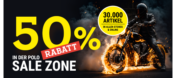 50% Rabatt in der POLO SALE Zone