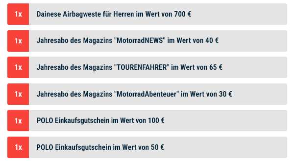 POLO Gewinnspiel 2023 - Highlights im letzten Monat