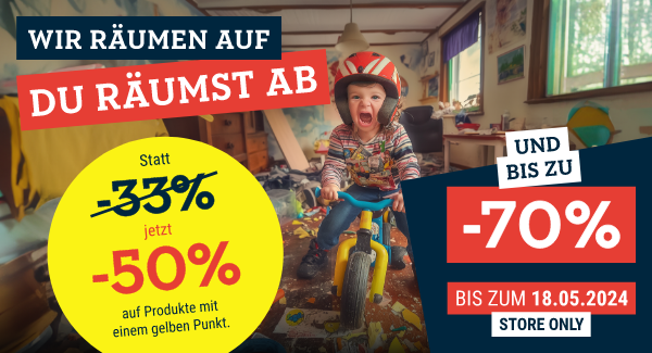 Frühjahrsputz in allen POLO Stores - nur noch bis 18.05.2024