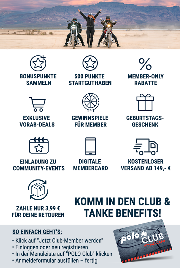 Komm in den POLO Club - sieh Dir die Vorteile direkt hier an!