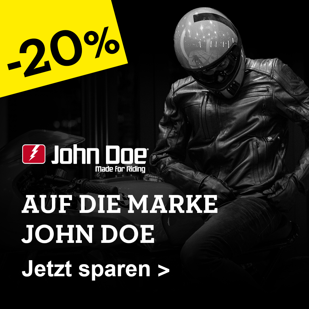 20% Rabatt auf die Marke John Doe